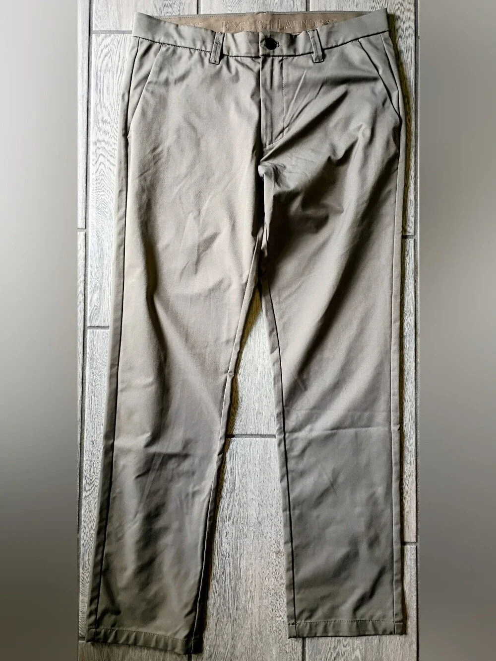 English Laundry Men's Chinos in Taupe